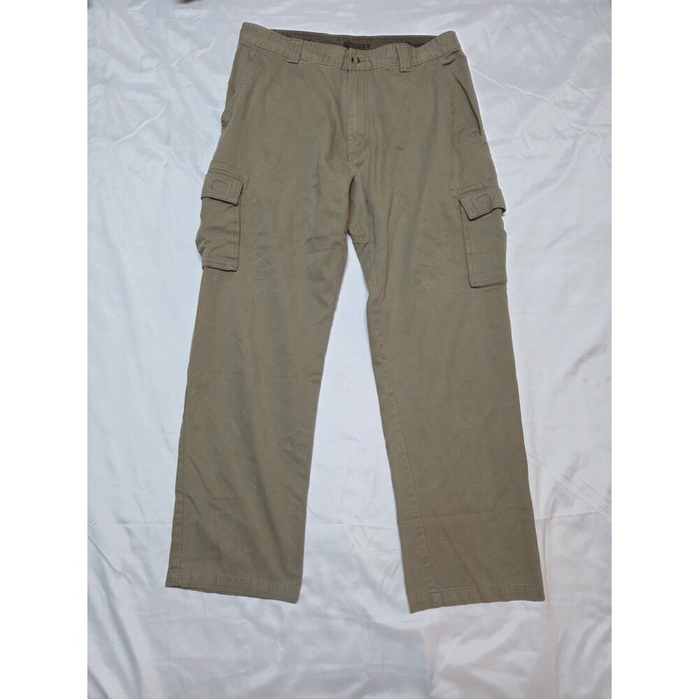 Rocky Men's Outdoor Gear Cargo Pants 36x32 Khaki Hiking